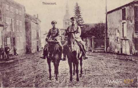 Cavaliers allemands (Thiaucourt)